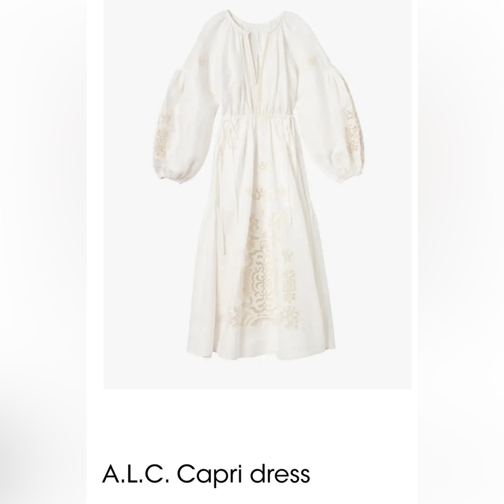A.L.C.
CAPRI DRESS - OFF WHITE